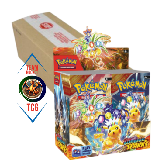 Pokémon Scarlet & Violet Surging Sparks Booster Box Case