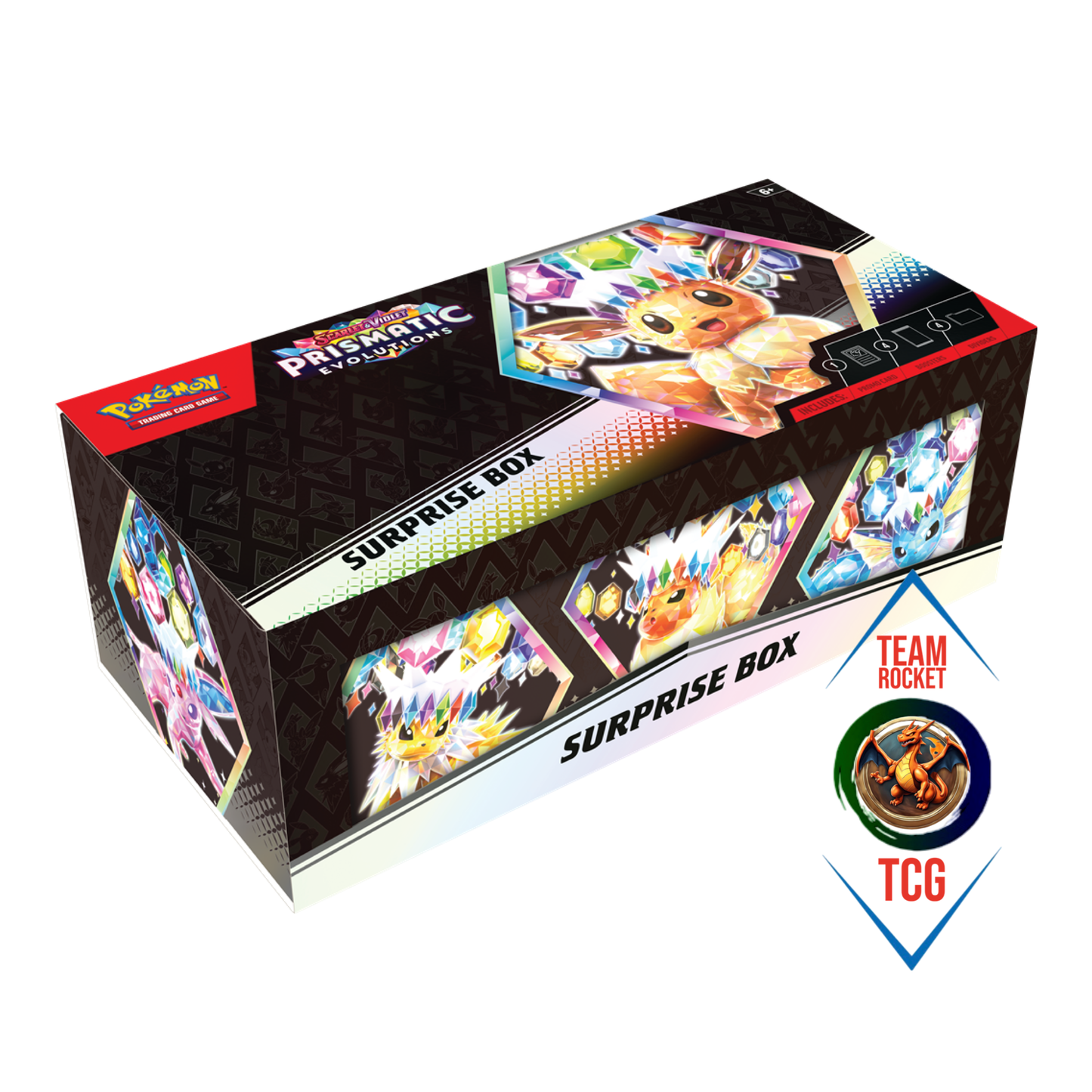 Pokemon Scarlet & Violet Prismatic Evolutions surprise box