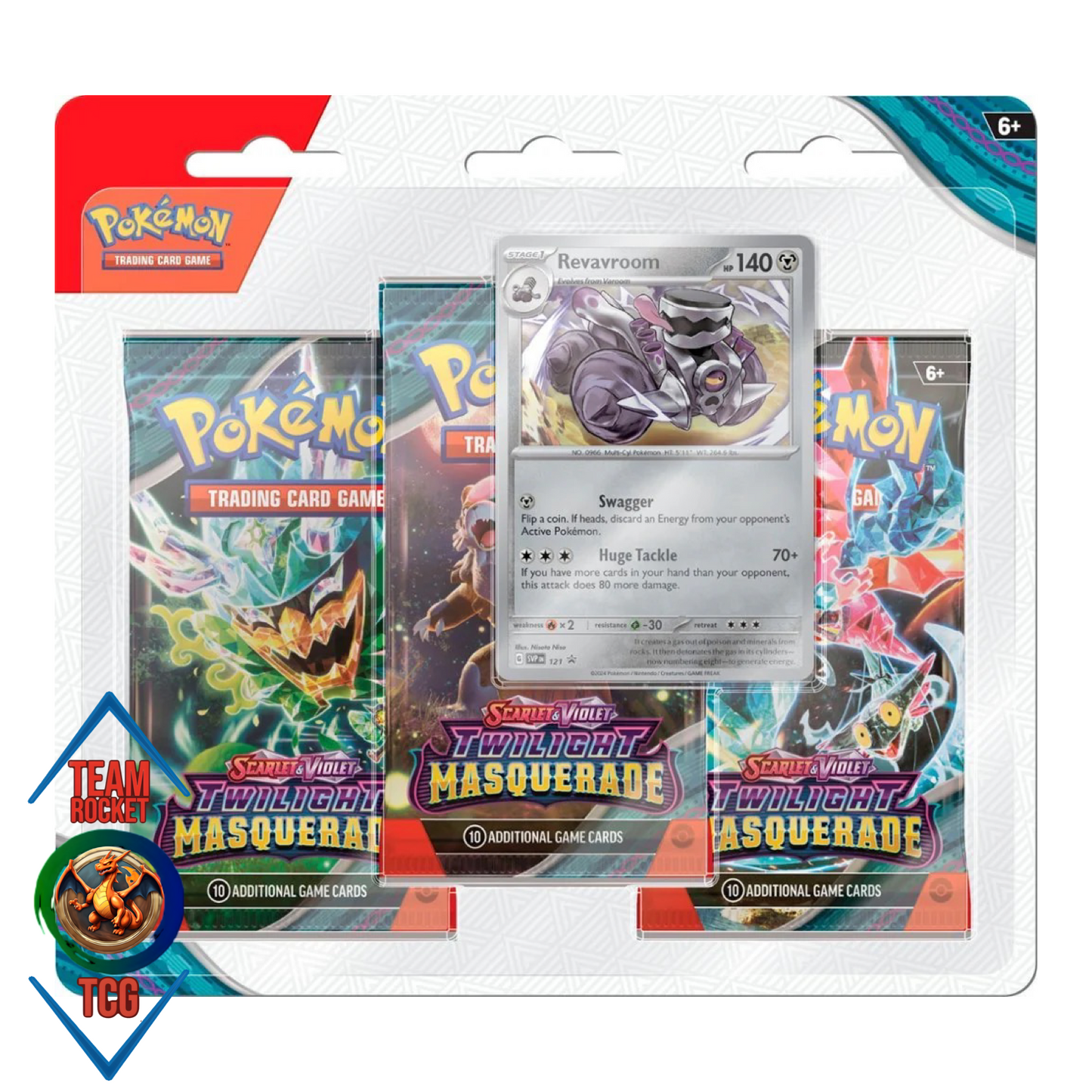 Pokémon 3-Pack Blister - Twilight Masquerade