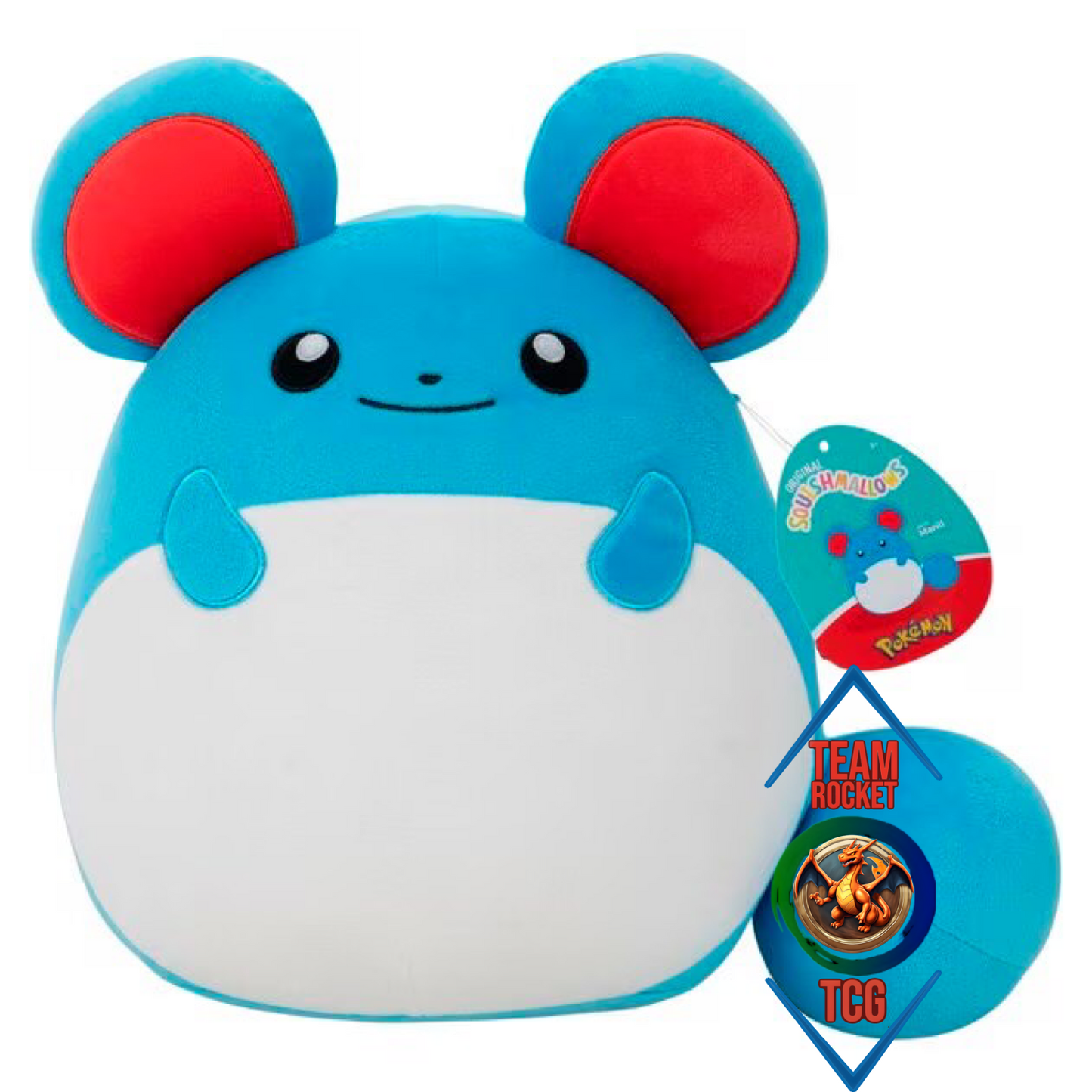 Pokémon - Marill knuffel Squishmallow